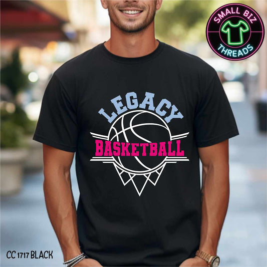 Legacy Basketball Ball Hoop Pink ADULT