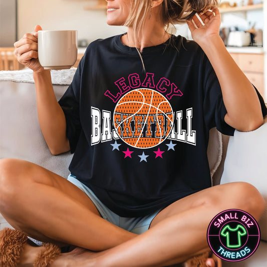 Legacy Basketball Dots Pink ADULT