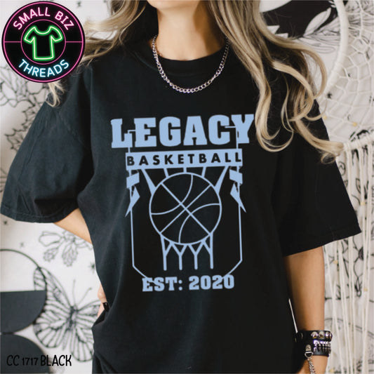 Legacy Basketball Est 2020 Baby Blue ADULT