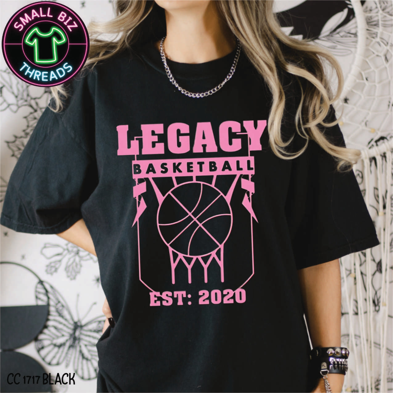 Legacy Basketball Est 2020 Pink ADULT