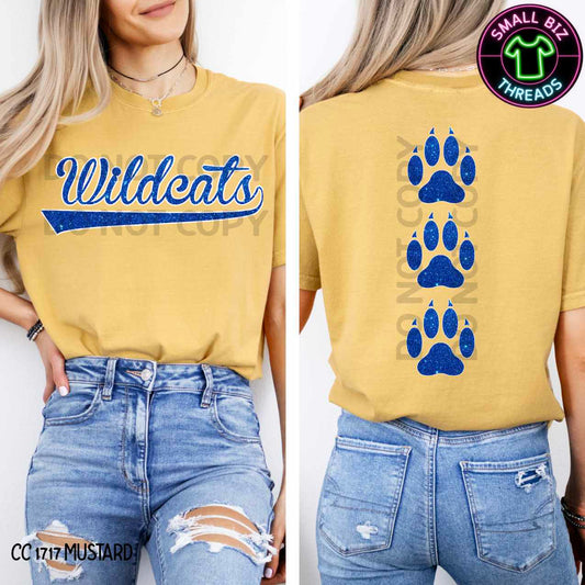 Wildcats Script with Back